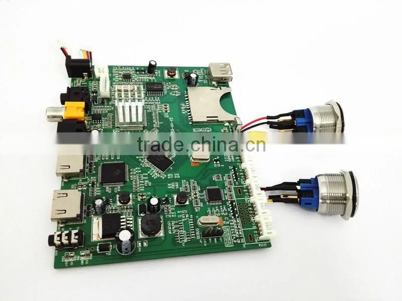 Digital Ad Player with LED buttons