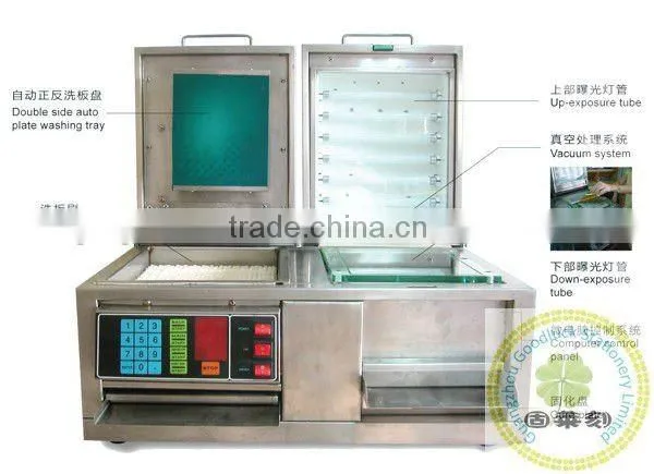 2 tubes flash machine representative/Pre-inking flash machine equipment