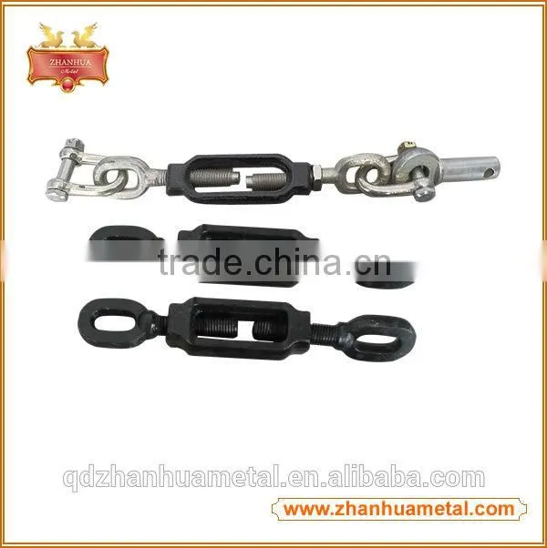 DIN1480 Open Body Forged Turnbuckle With Hook And Eye Rigging Hardware