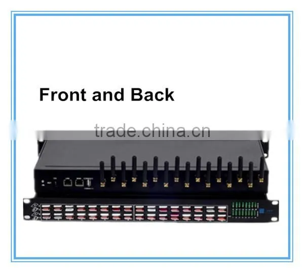 Ejointech USSD at command device asterisk voip 64 sims 16 port cdma gateway goip-16