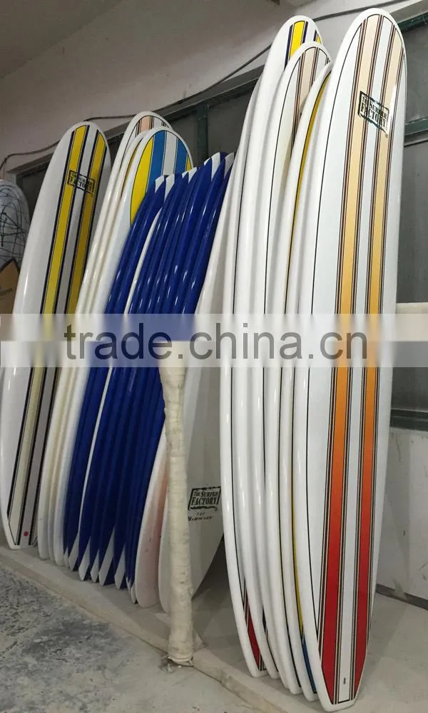 8ft traditional color painting long surf board