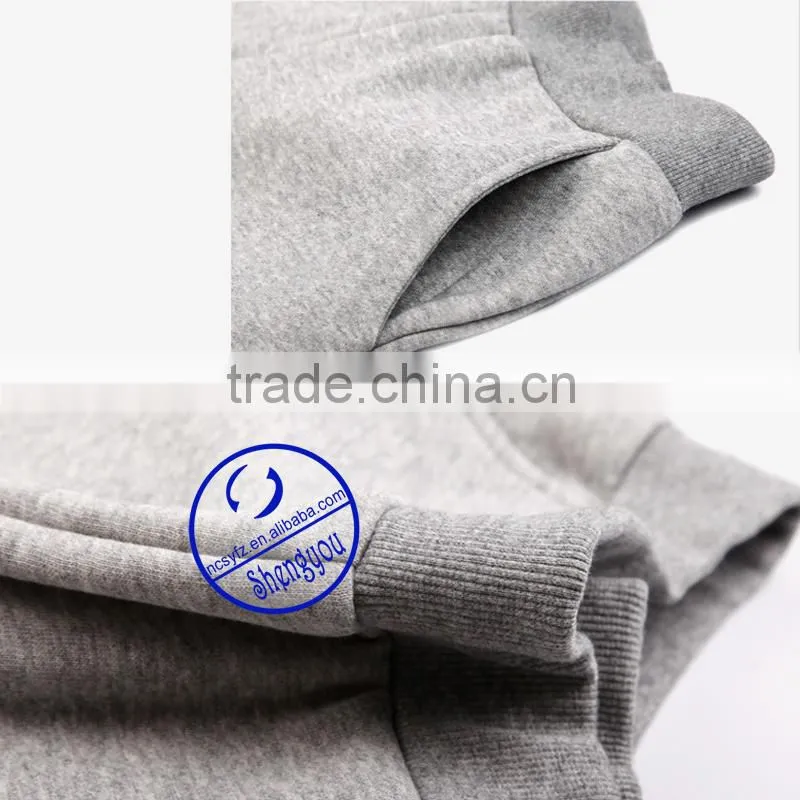 wholesale women plain sweat pants with pocket