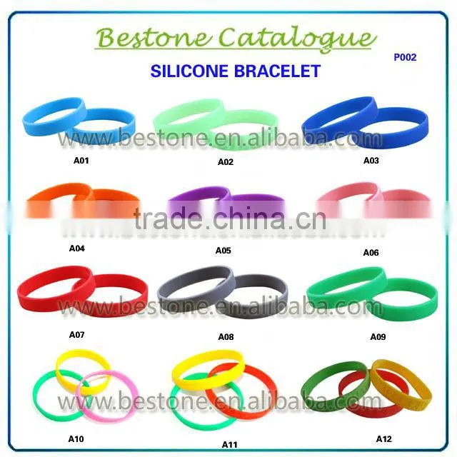 2015 the newest Silicone Bracelet custom bracelet