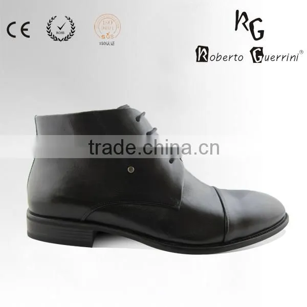 Roberto Guerrini Leather No Lace Boots