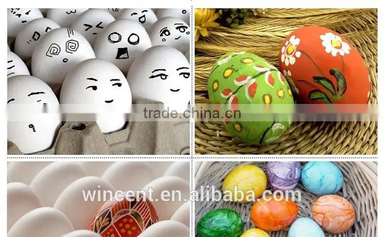 Easter Day DIY Drawing Wooden Egg