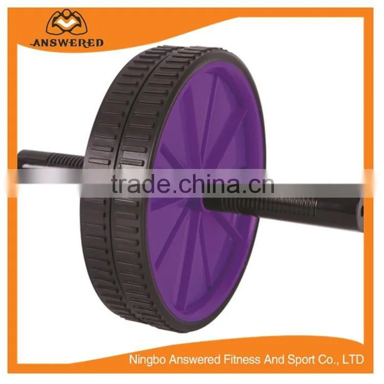 Abdominal Exercise Roller with Extra Thick Knee Pad Mat-for Best Abs Workout-perfect Fitness Equipment- Ab Wheel Gym Tool