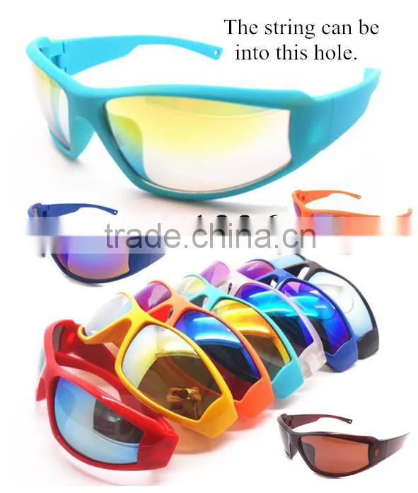 Colorful Custom Plastic Sports Sunglass/Protective Sports Eyewear For Riding