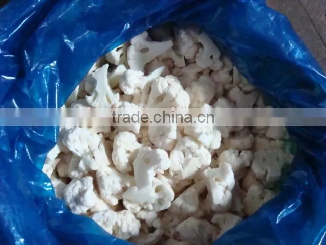 IQF frozen Cauliflower with good quality and hot price