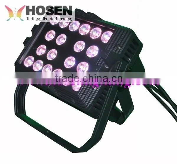 Most competitive price ! 20pcs 15W RGBWA 5in1 LED city color wall washer light ,led city color light ,led bar light HS-LW2015