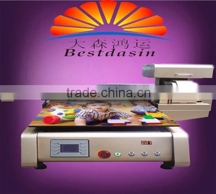 High speed A1 uv flatbed printer, phone case printing machine with embossing effect on promotion