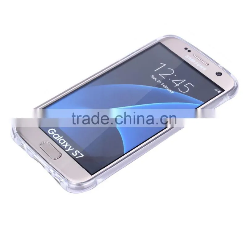 hybrid shockproof transparent case cover for samsung galaxy s7