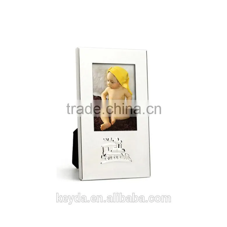 Bear shaped customized metal photo frame