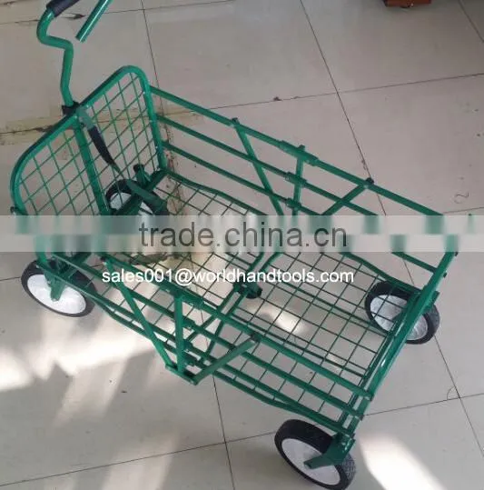 foldable wheelbarrow garden tool cart