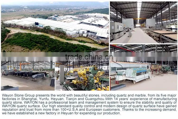 Quartz Stone for Modern Kitchen Designs Cabinet China Factory