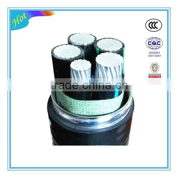 YJLHV8(AC90) Aluminum alloy conductor XLPE insulated and aluminum alloy strip armored power cable XLPE insulation armored cable