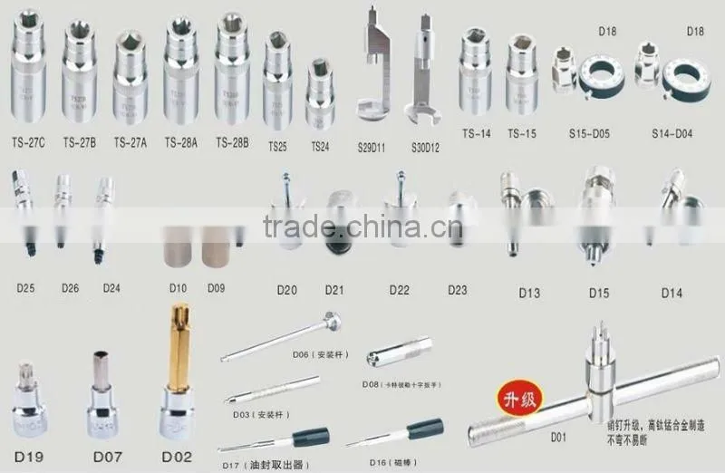 high quality Common Rail Injector Tool Set 35 pieces for assembling and disassembling