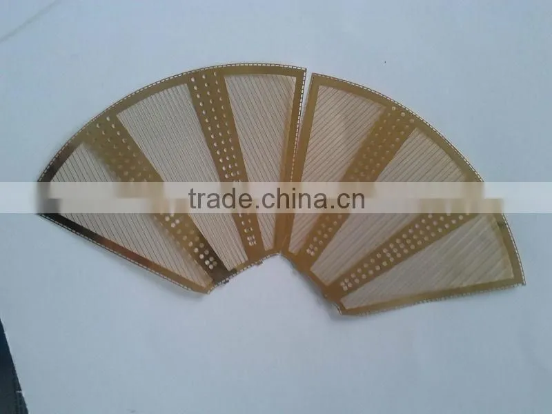 High quality gold-plated stainless steel etching sheet