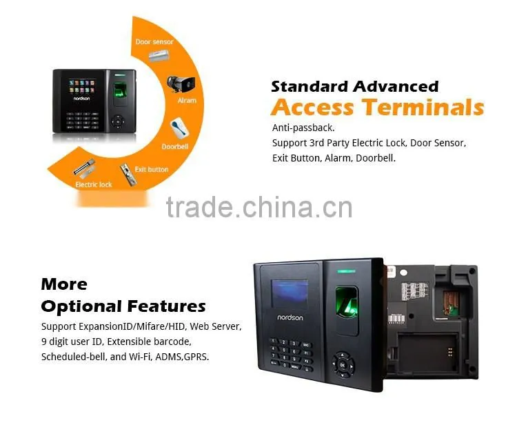 Fingerprint Door Control Device with Attendance Management