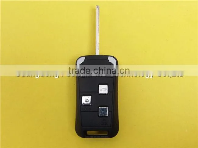 3 Button Flip Remote Key Shell fit for Toyota Land Cruiser Key Case