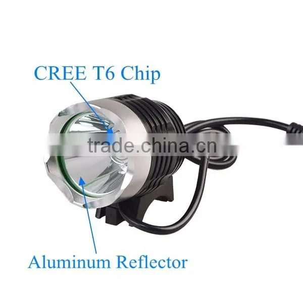 Waterproof Highlight Rechargeable T6 LED Bicycle Lamp