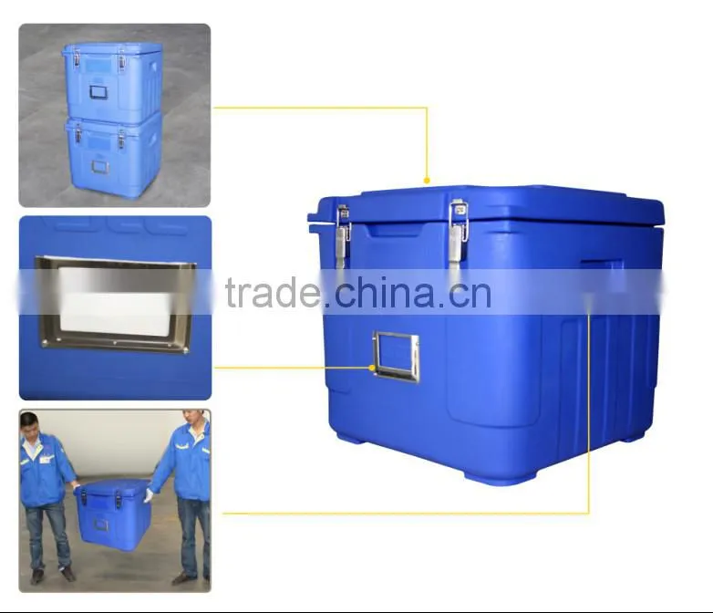 50L ice cooler for vaccines, vaccine transportation box