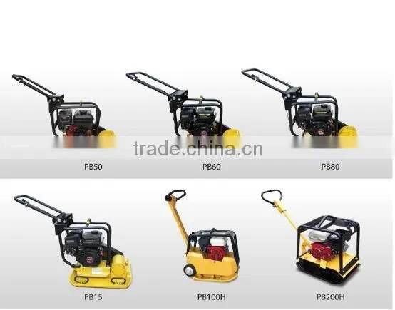 PB15 5.5HP construction machinery plate compactor road construction machinery