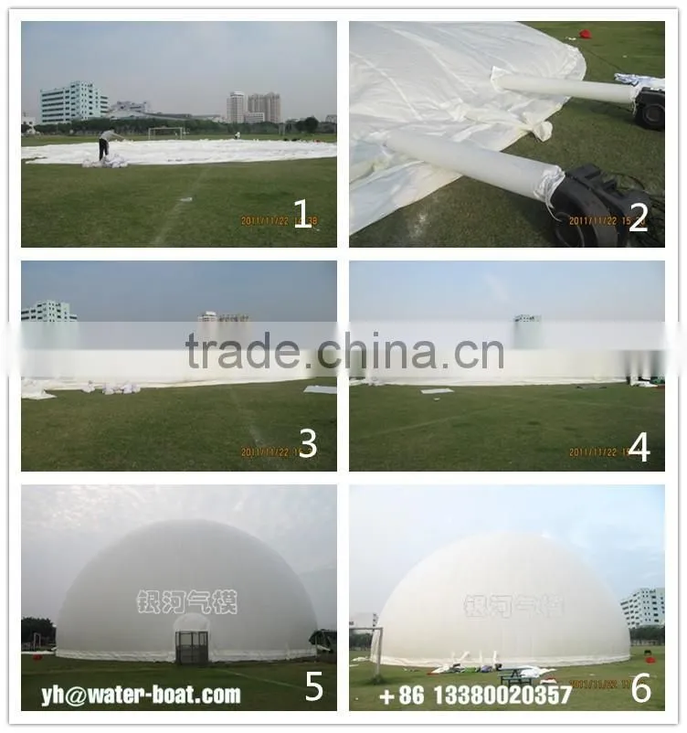 Inflatable White Dome Tent Projection tent Event tent