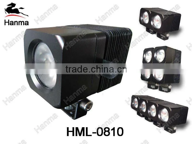 2012HOTSELLING!!! 4x4 10W CREE LED driving light, can be connected to 20W 30W 40W, etc.