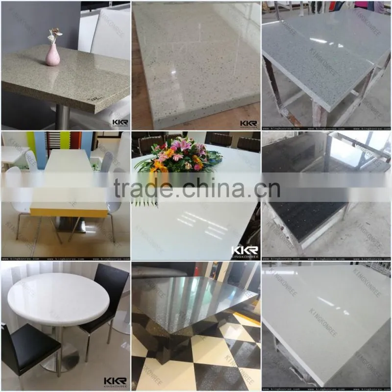 Round fast food restaurant equipment , restaurant tables