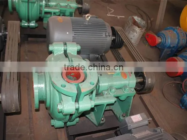 China Famous Factory Plant Slurry Pump