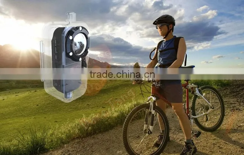 2015 Full HD 1080P Helmet Camera Waterproof Sport Outdoor Action Camera Mini DV Cam