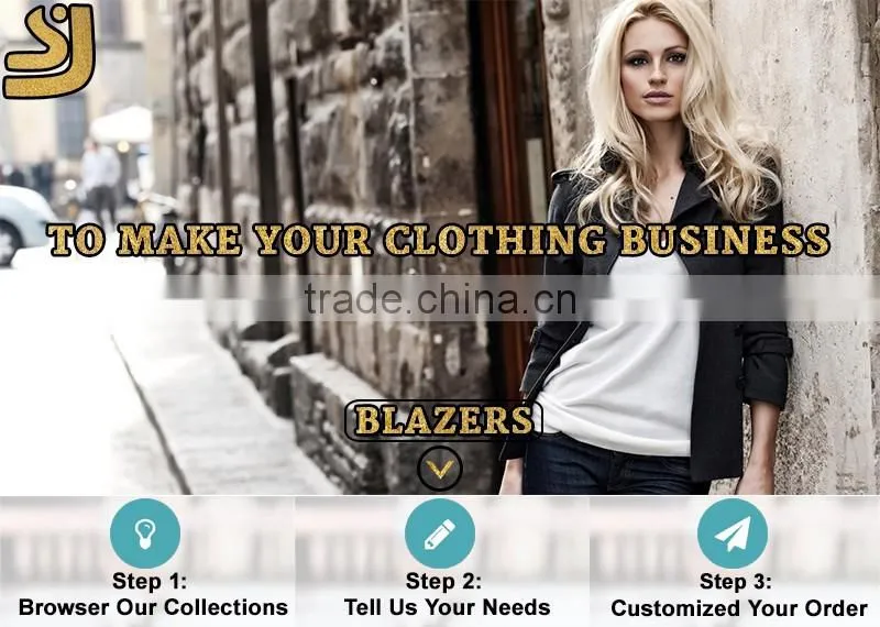 Spring Autumn 2016 Women American Style Plaid Blazers Lady Formal Outwear Coats Slim Fit Jacket