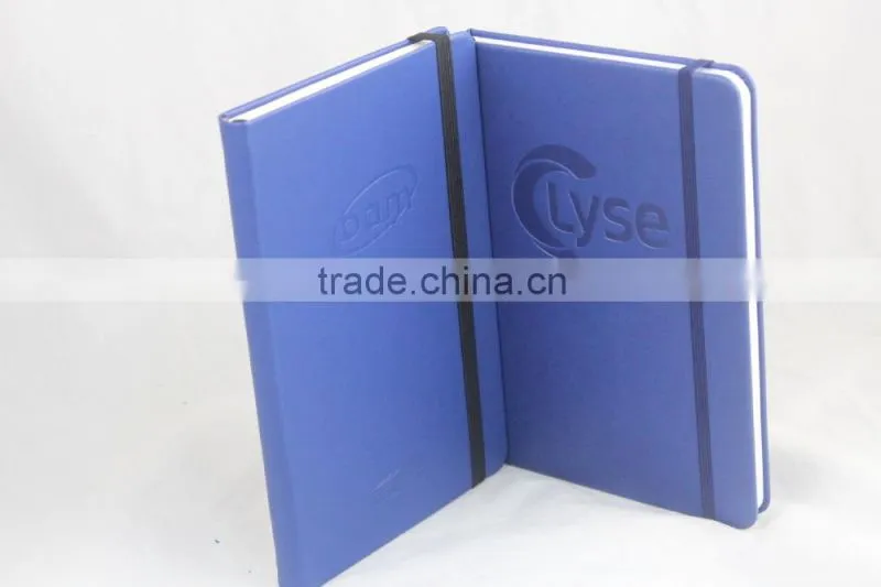 high quality Italy pu leather diary notebook latest Italy change color pu leather diary notebook