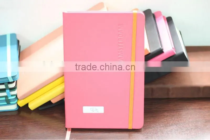 2015 Latest Pu Leather Agenda Planner Notebook For Sale