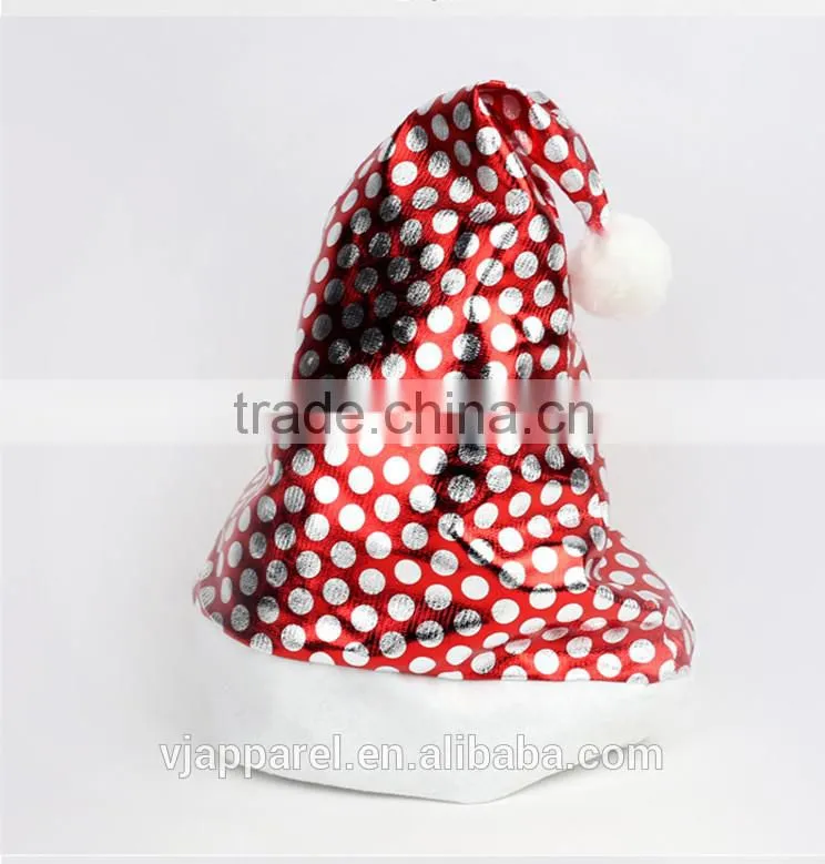 Deluxe Plush Adult Santa Hat Christmas Ornament