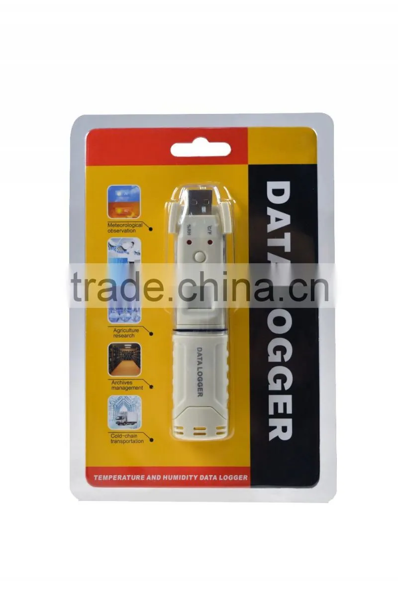 digital usb thermometer hygrometer temperature recorder industrial USB data logger