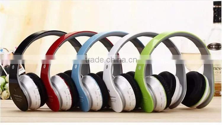 2016 new fashion wireless bluetooth stereo headphone sport bluetooth headset with competivities price