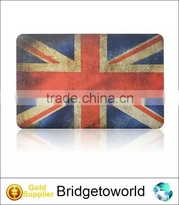 National flag case for Macbook Plastic Protective Hard Shell Case for Macbook Nation Flag