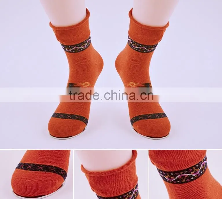 168N lady fashion woman cotton sock vivid color bulk socks