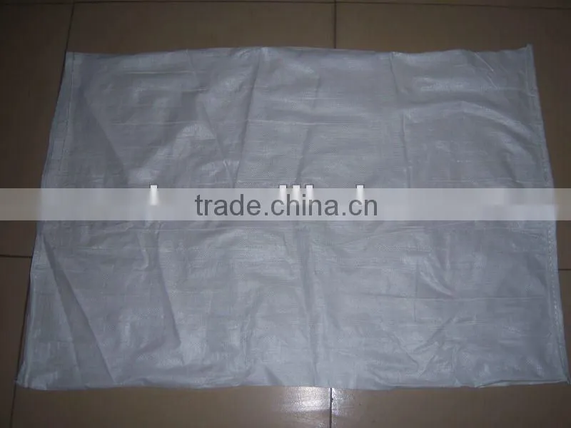blue pp woven bags 50kgs for packing rice or flour