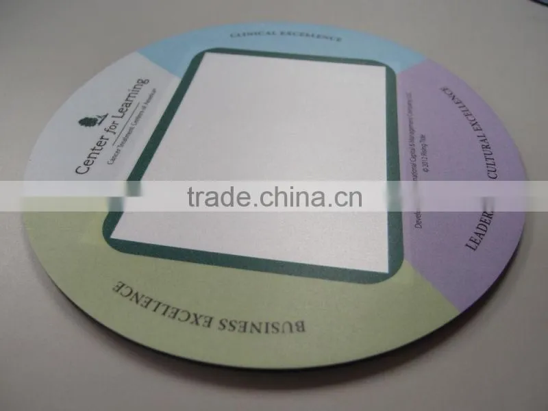 Hotel used laminated glass drink placemat coaster