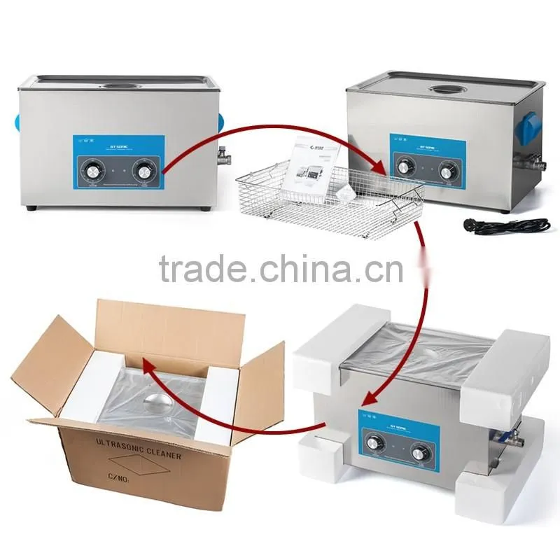 Large ultrasonic pen head cleaner VGT-2120QT