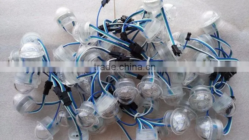 6 pixels 36MM IP68 waterproof connector programmable led point light
