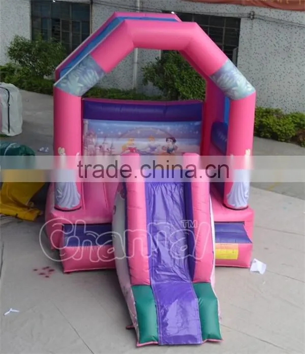 Princess Combo, Princess Inflatable Jumping Castle with Slide for Kids