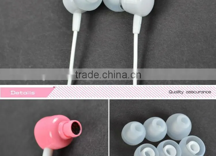 ULDUM best selling bass earphone illuminated candy earphone for children and girls