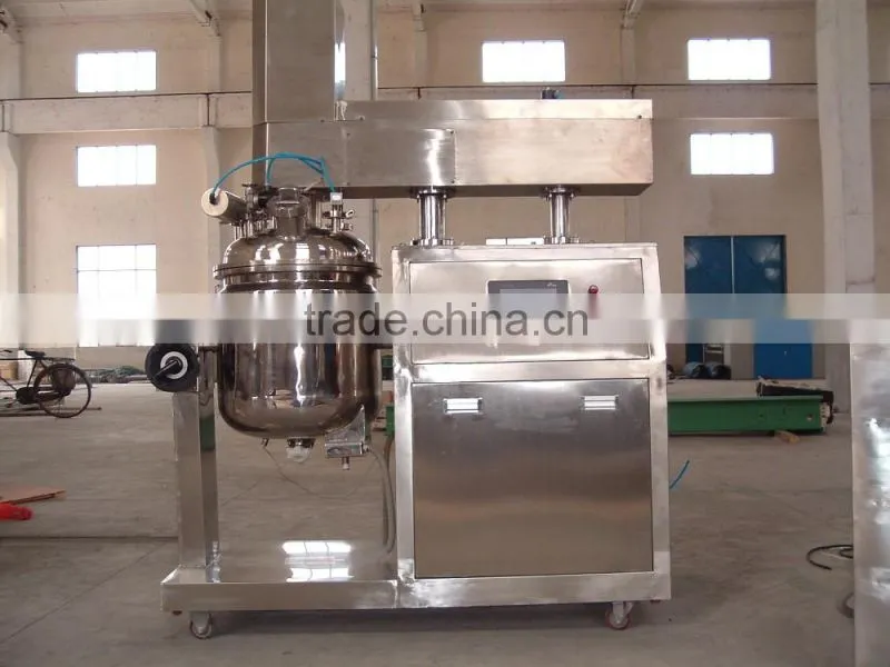 Facial and body cream Mixer, cream vacuum homogenizer, cosmetic cream emulsifying machine