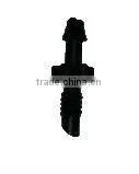 plastic 4mm 2 way hose connector for micro irrigation