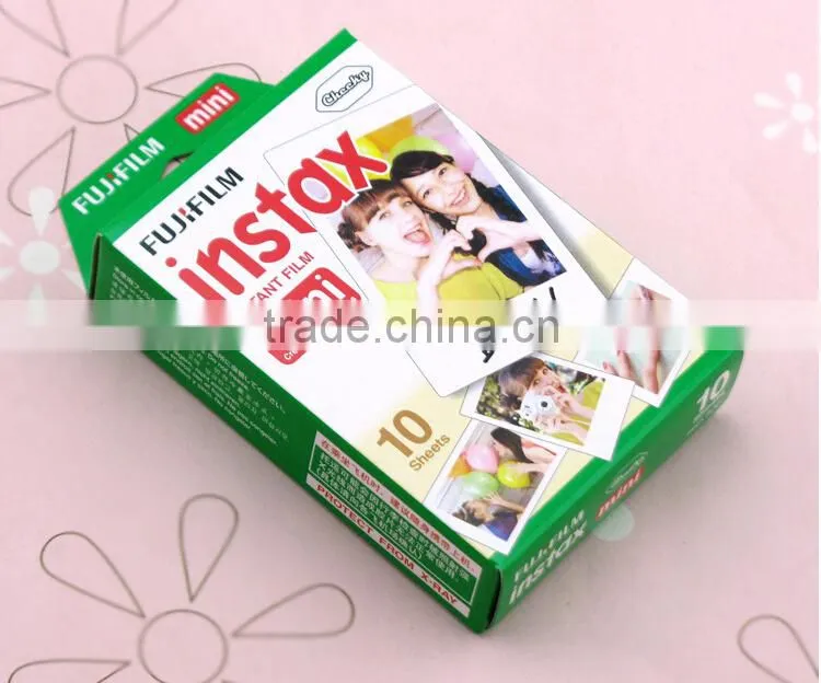 10 Sheets Fujifilm Instax Mini White Side Film for 7 7s 8 10 20 25 50s 50i SP-1
