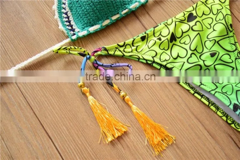 Sexy Crochet Brazilian Bikini , crochet handmade beachwear