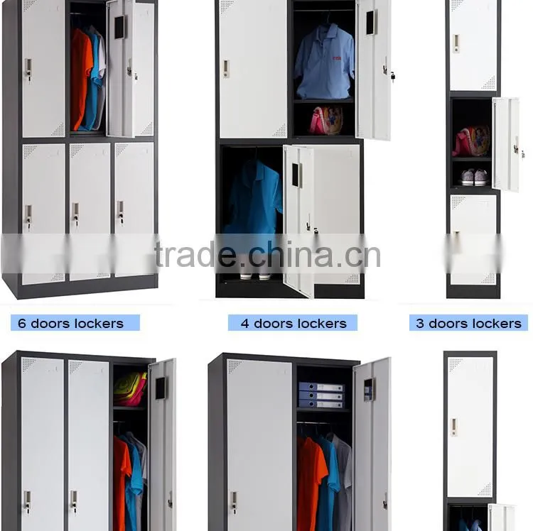 Office Furniture Wholesaler Steel Metal Wardrobe Metal Cabinet